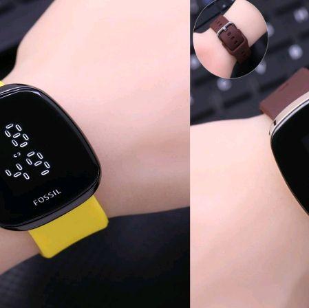 jam tangan pria wanita analog kekinian otomatis