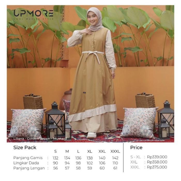 LILIANA gamis UPMORE gamis remaja MUTIF DAMOZA