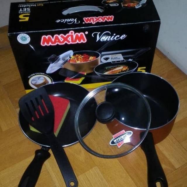 Maxim Panci Set Pengorengan Venice 5 Set Maxim Venice5set