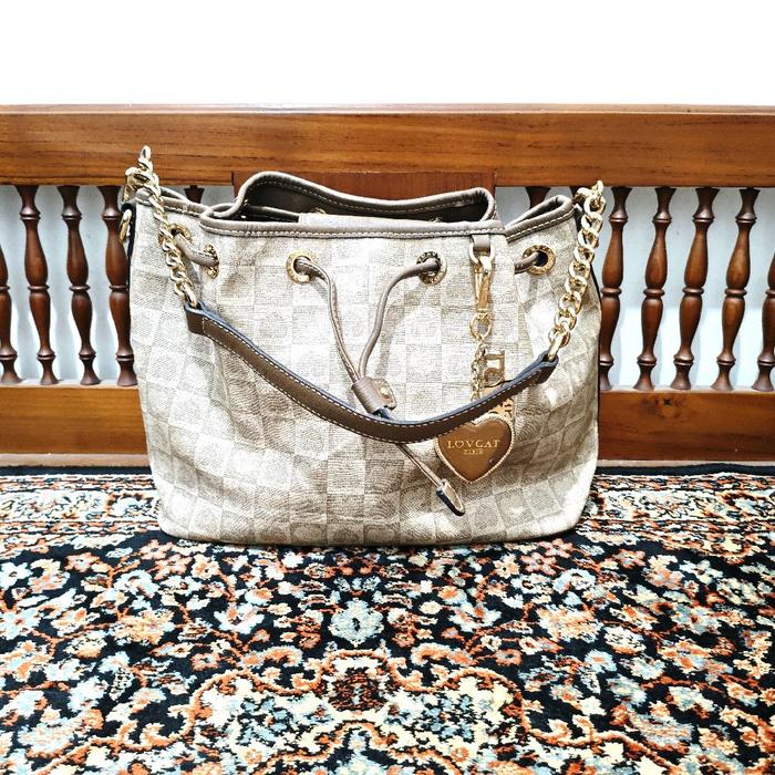 tas shoulder bag lovcat tas wanita
