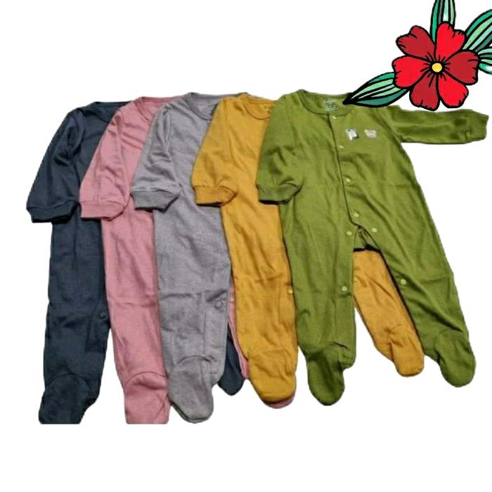 CALMET - Sleepsuit Tutup Kaki Newborn