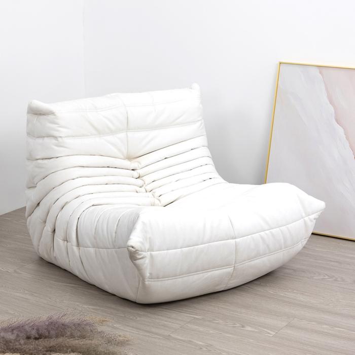 Nordic Caterpillar Sofa Large Living Room Foam Sponge Minimalist