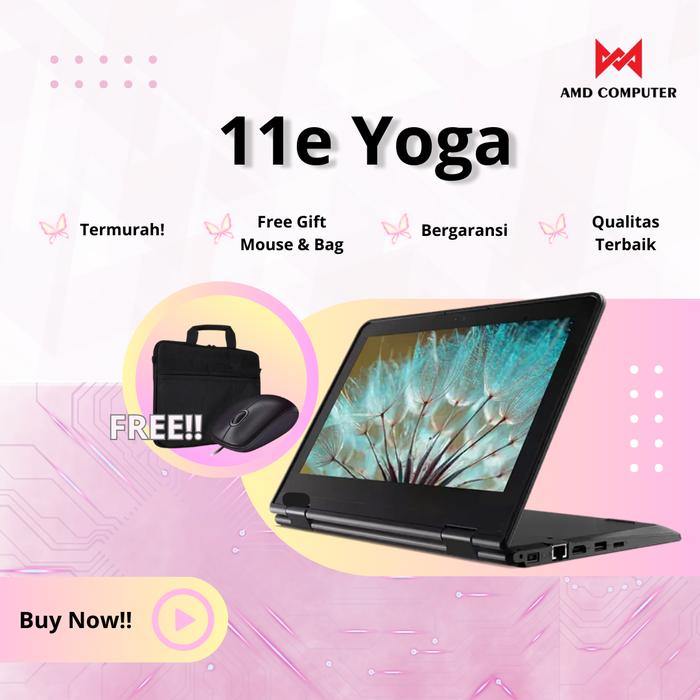 Laptop 11e Yoga m3-8th 6 gen Ram 4GB/256GB Ssd Touchscreen