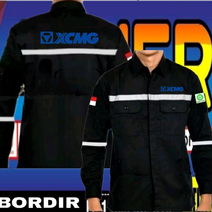 wearpack XCMG kemeja XCMG baju XCMG seragam XCMG Pdh XCMG Pdl XCMG baju kerja XCMG seragam kerja XCM
