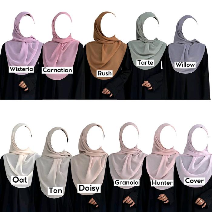 SEGIEMPAT OVAL bahan double hycon