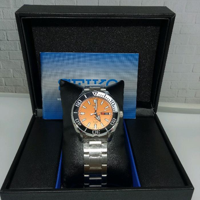 SEIKO 5 SPORT jam tangan automatic pria SRPC55K1 Waterresist 200m garansi resmi original
