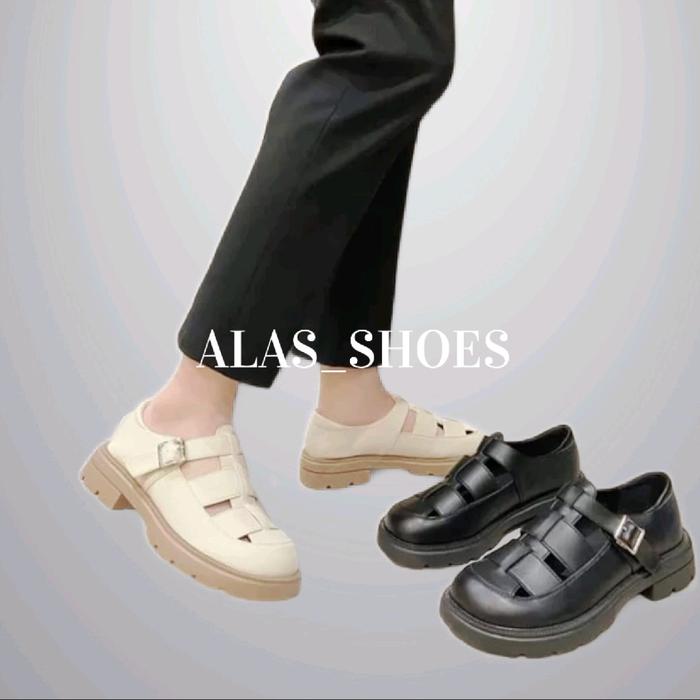 sepatu semi sandal BRS002 /SEPATU WANITA quality style korea Shoes
