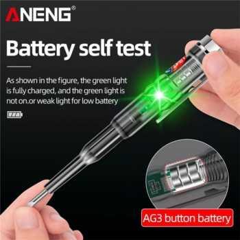 ANENG Obeng Tespen Tester Pen with Indicator LED - B14 ANENG Obeng Tespen Tester Pen with Indicator