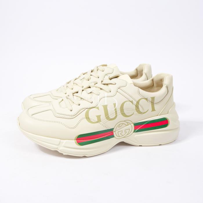 sale GG Men Rhyton Classic Leather Sneakers