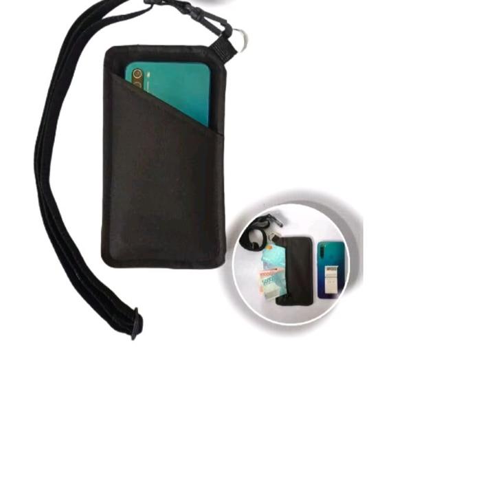 dompet hp kartu dompet uang dompet kalung gantung pria wanita Cowok sako walet