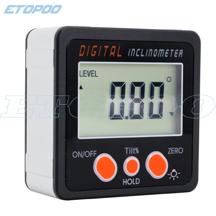 Electronic Protractor Digital Inclinometer IP65 Waterproof Digital