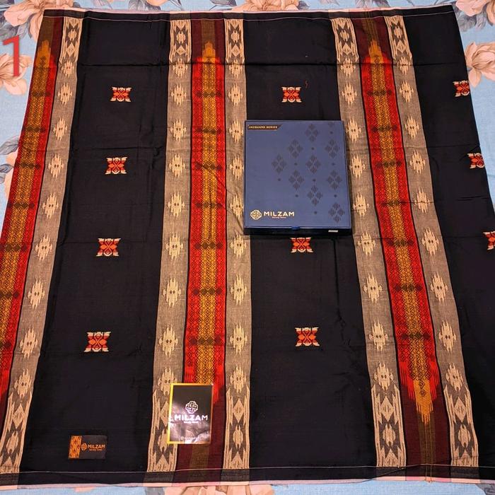 Milzam Jacguard Gold Songket