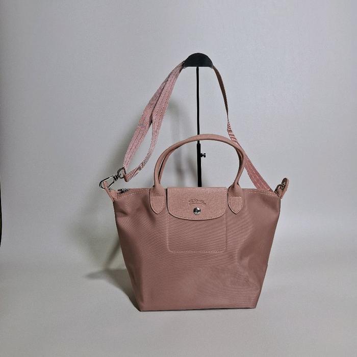 Longchamp  Le Pliage Neo Medium Top Handle Bag Pink