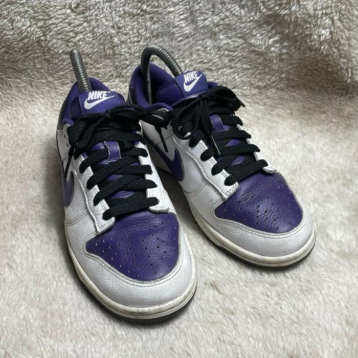 Sneakers / Sepatu NIKE Dunk Low Nutanix White Purple black original size 39