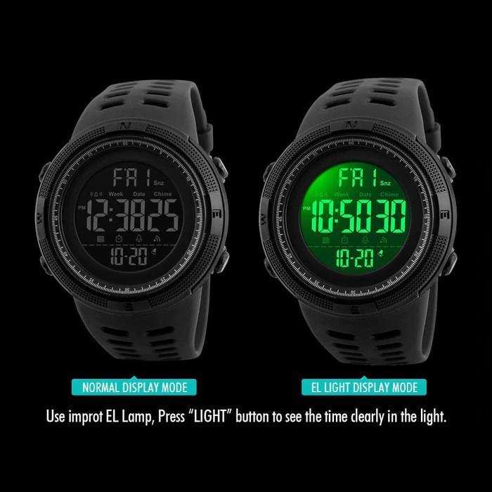Jam Tangan Pria Sport SKMEI 1251 Original Anti Air 50M / EIGER - JSO