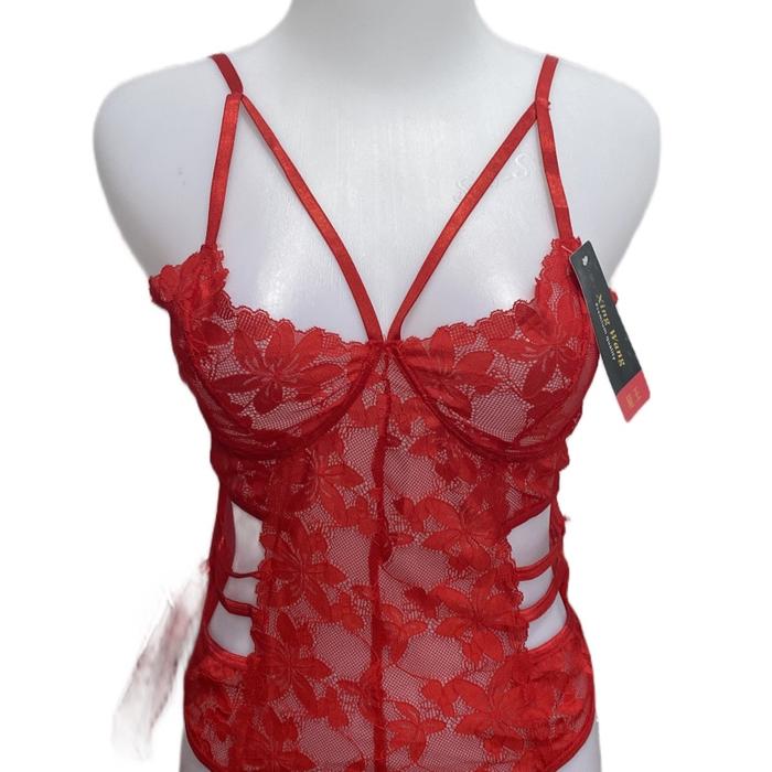 Bodysuit bahan lembut premium transparan