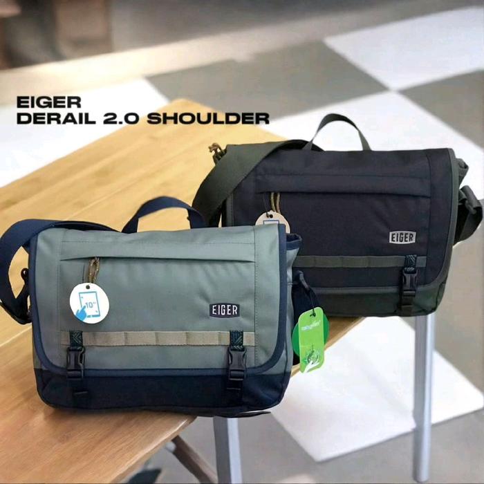 Eiger DERAIL 2.0 SHOULDER Shoulderbag Tas Selempang Pria Original Eiger