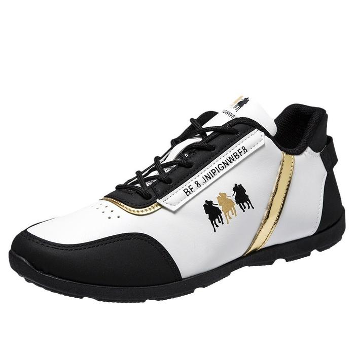 Sepatu Sneakers Pria Keren K43 Terbaru Sepatu Jalan Casual Kantor Sepatu Golf Cowok Original Trendy
