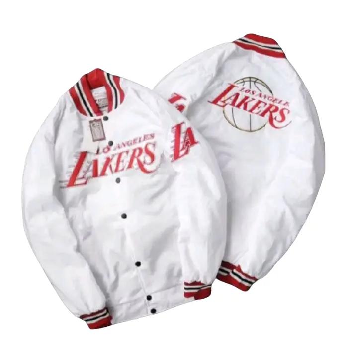 Jaket Varsity Lakers White scotpuma Unisex