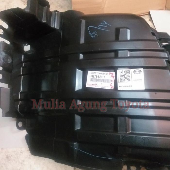 Liner Fender Depan Kiri Avanza Xenia Lama 2004-2011 53876-Bz011