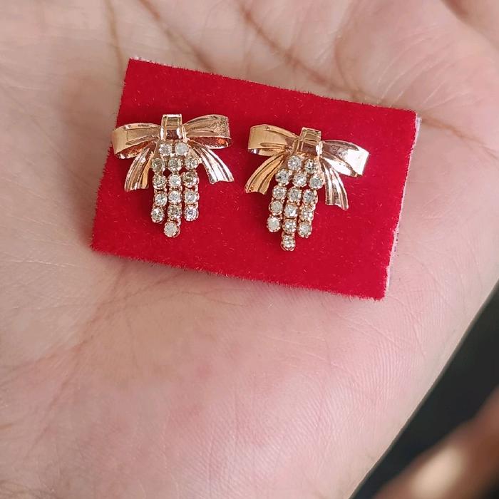 Anting Berlian Medan Model Pita