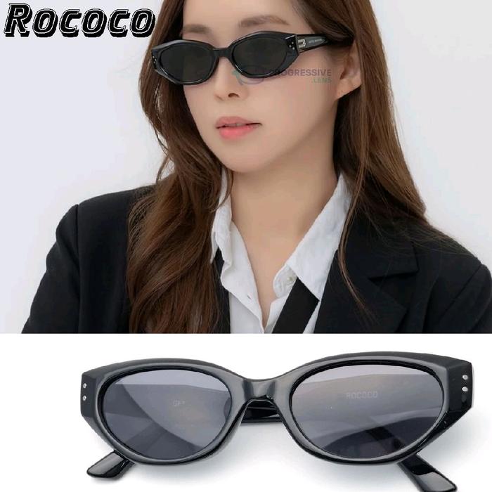 Kacamata hitam pria dan wanita trendy GM ROCOCO | Kacamata Gaya Wanita ROCOCO | Kacamata Hitam Wanit
