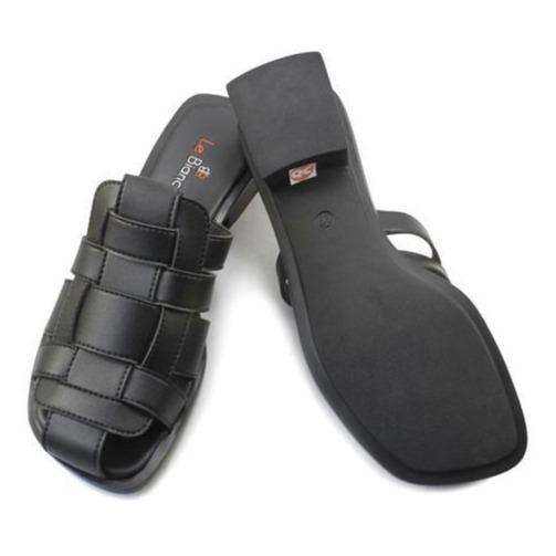 Le Bianca Yeppo Nomu Tp 12-01 Sendal Wanita Mules Coklat Shoes Hitam Selop Putih Sandal Pasti Promo