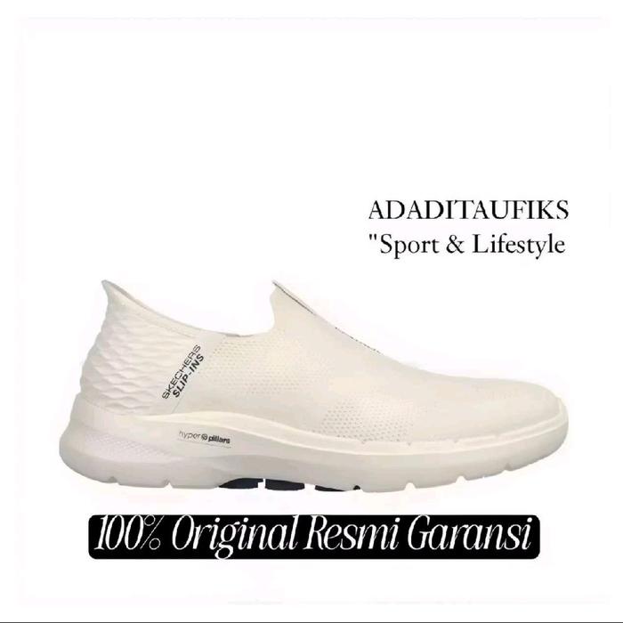 Sepatu Skechers Slip Ins Go Walk 6 Original 216278/NAT