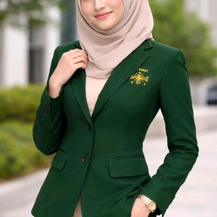 JAS WANITA FORMAL LOGO MUSLIMAT NU - JAS MUSLIMT NU Blazer