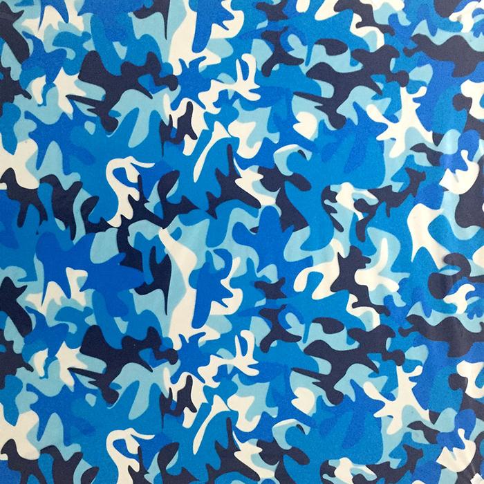CSMY893   0.5m wide blue camo  water transfer printing film 20m