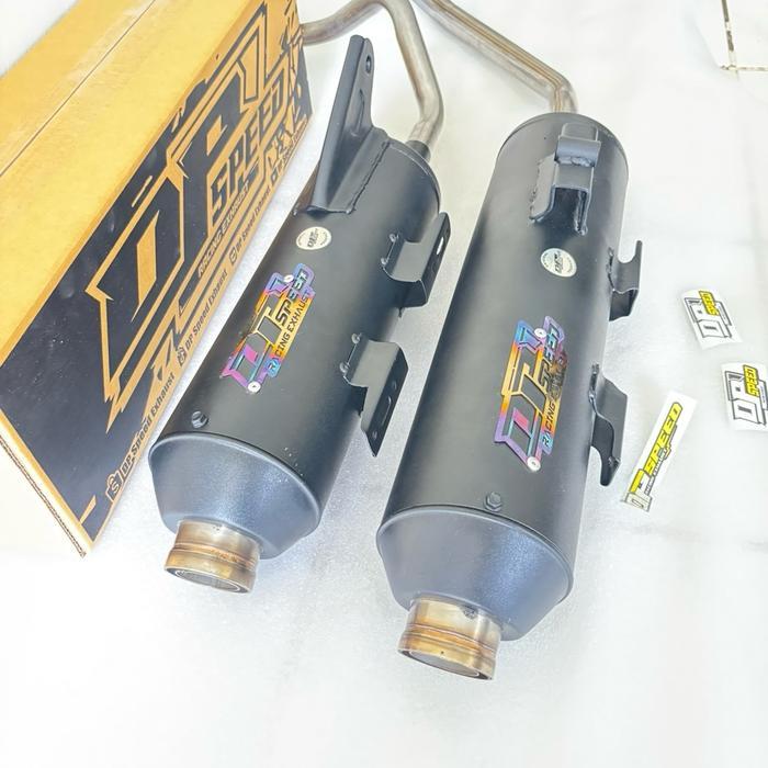 Knalpot Original Dp_Speed Moncong Sijiro Beat Vario 125 Vario 150 Scoopy Genio Mio Nmax Pcx Aerox Te