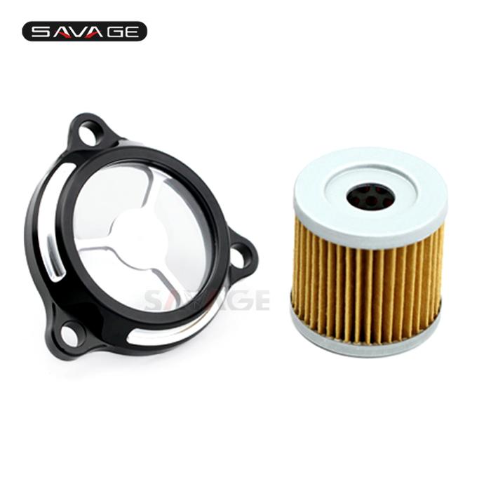 Penutup Jernih Filter Oli Mesin untuk Aksesori Motor SUZUKI DRZ400