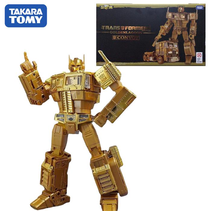 TAKARA TOMY Transformers Golden Lagoon MP10G Gold Optimus Prime
