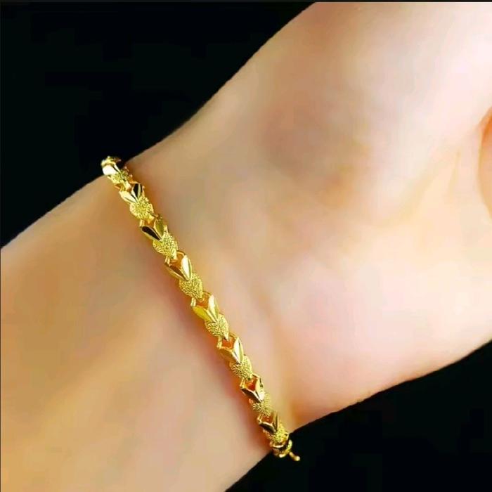 gelang biji gandum titanium paling di minati