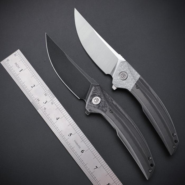 Petrified Fish PFP05 Carbon Fiber Handle Folding Knife Ball Bearing