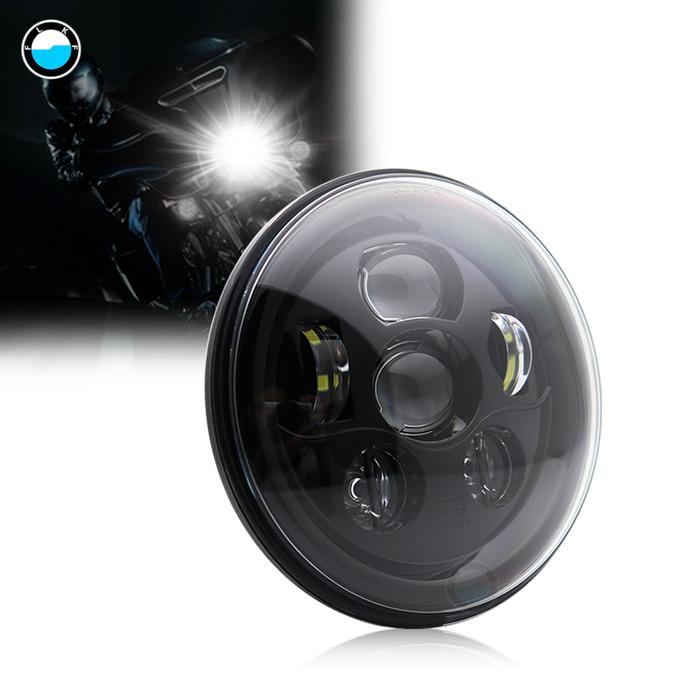 7 Inch LED motorbike Headlamp 7"45W LED Headlight High Low Beam Light