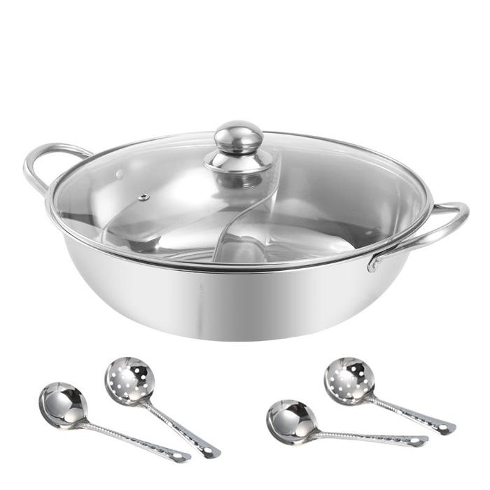 Hot Pot Pot Thickening Broth Pot Household Stainless Steel Hot Pot