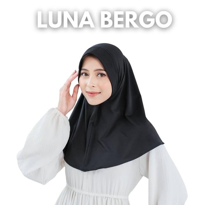 hijab bergi/ instan bergo/ hijab bergo luna/bergo luna