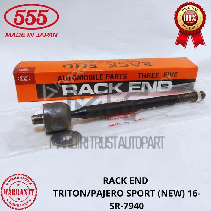 RACK END LONG TIE ROD STRADA TRITON 4X2 SINGLE CABIN PAJERO SPORT NEW 16 UP MEREK 555 JAPAN ORIGINAL