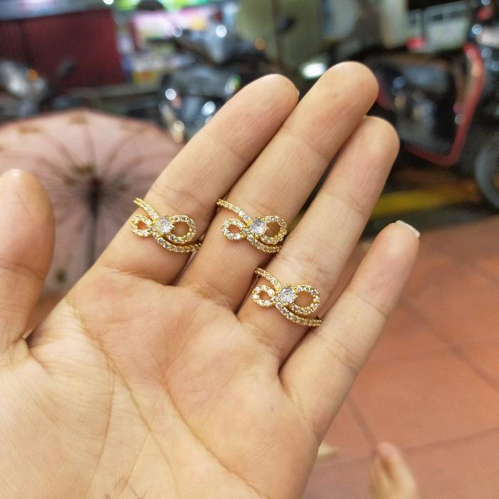 Cincin model seling mutiara