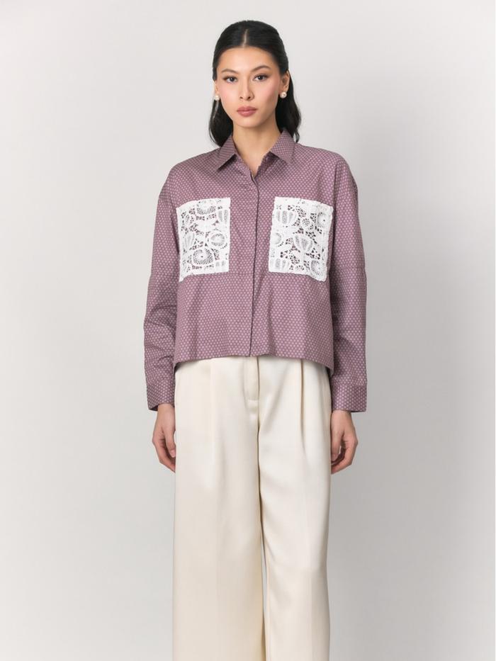 STUDIO TUI - CAMELI SHIRT IN PURPLE