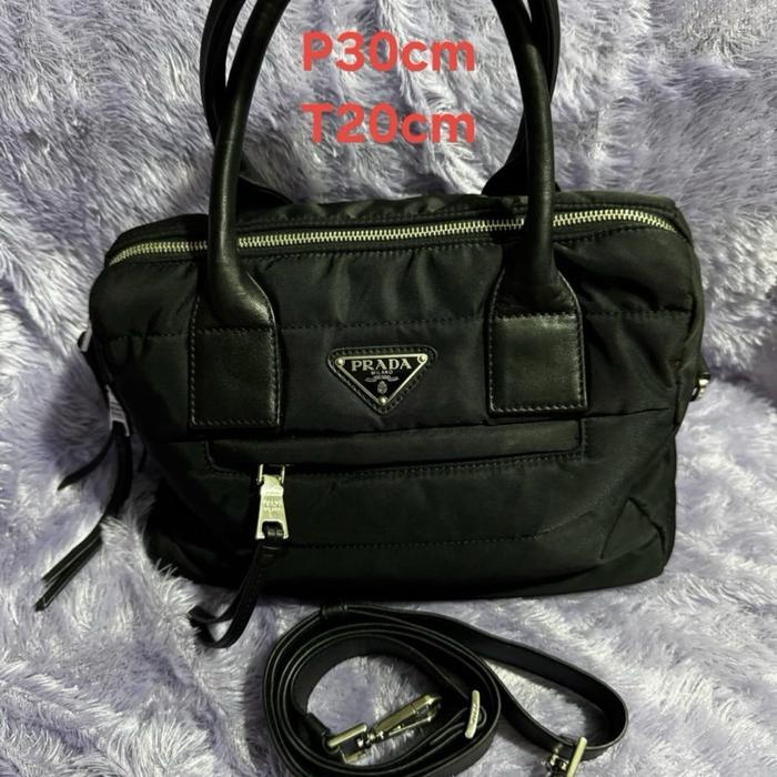 Tas PRAD NYLON BLACK VVGC SHW