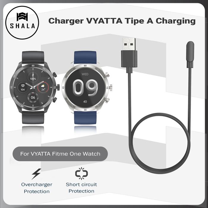 Kabel Charger Vyatta Fitme One Smartwatch Tipe A Charging
