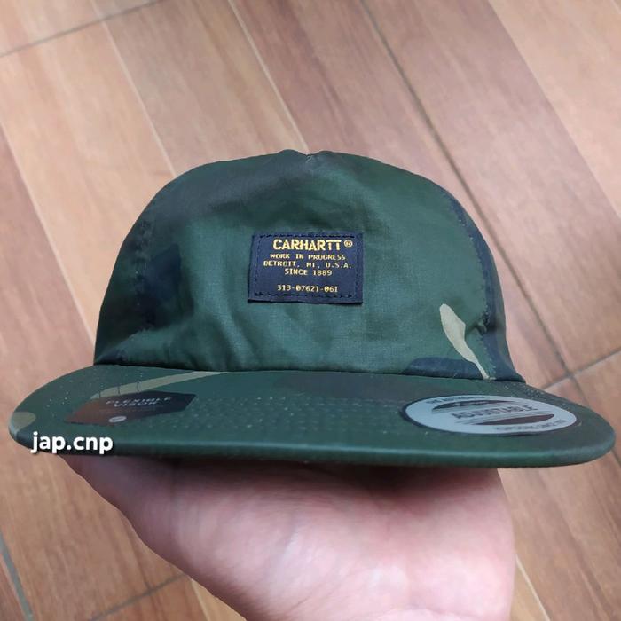 topi carhartt wip anker camo like new