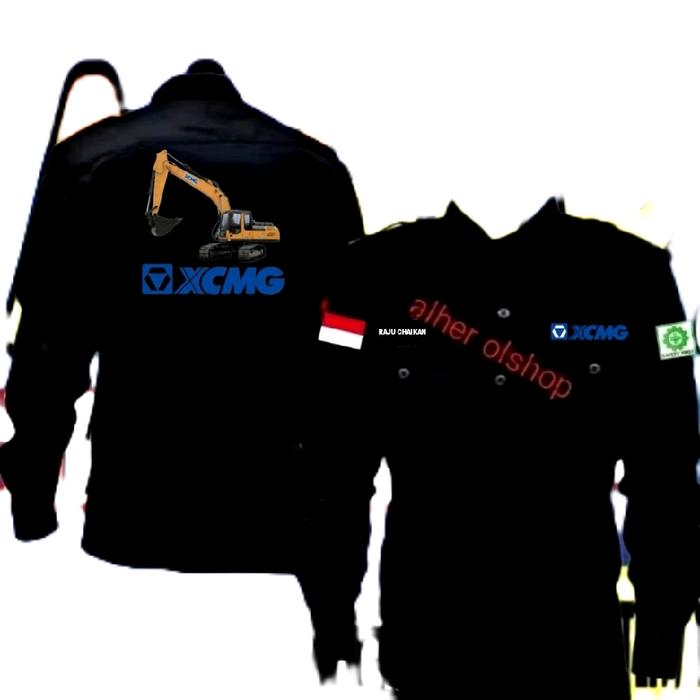 kemeja XCMG baju XCMG seragam XCMG Pdh XCMG Pdl XCMG baju kerja XCMG seragam kerja XCMG Pdh kerja XC