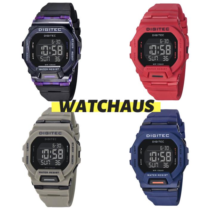 JAM TANGAN DIGITEC PRIA DG5169 DG-5169 DG5169T DG-5169T