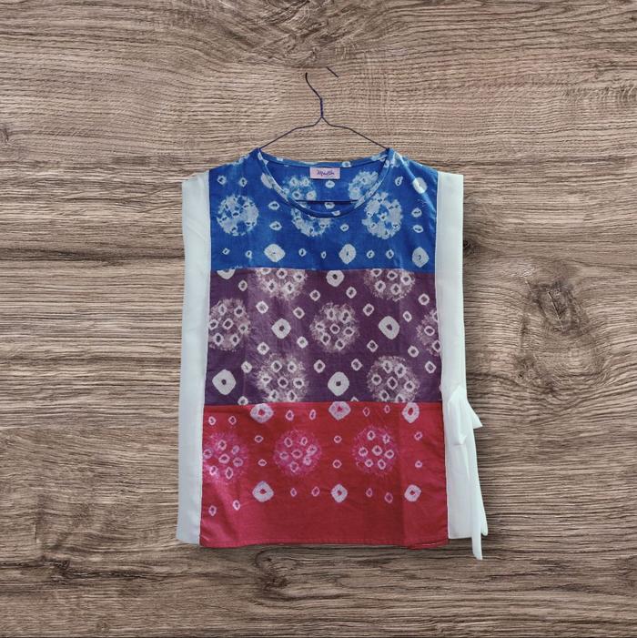 Rompi Etnik Jumputan Palembang Outer/Vest untuk Wanita