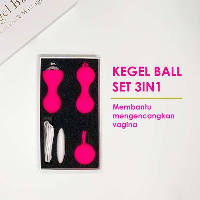 Frisdw Na Kegel Ball Remote Set 4In1