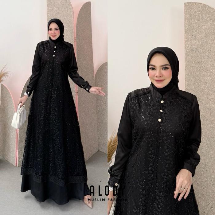 New Alody Dress Sarah Dress - Sarah Dress By Alody - Gamis Alody - Gamis Sarah Dress