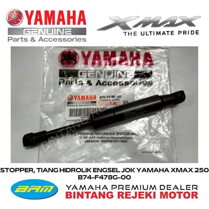 Terbaik STOPPER, TIANG HIDROLIK ENGSEL JOK YAMAHA XMAX 250 B74-F478G-00 Terimakasih